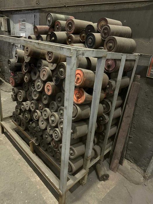 ролики конвеерные б/у