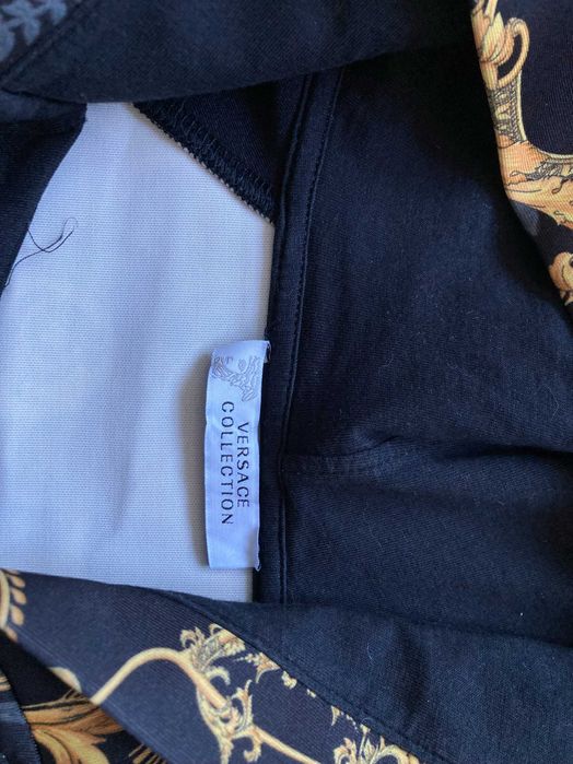 ОРИГИНАЛНО Versace Collection gold hoody суитчър суичър горнище М