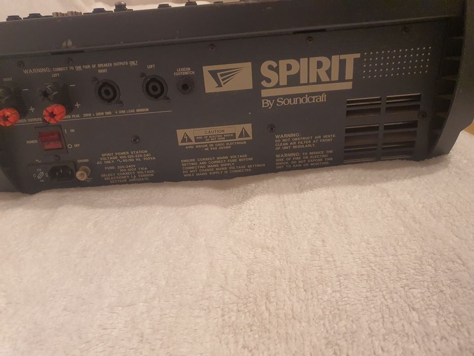Soundcraft Spirit Power Mixer