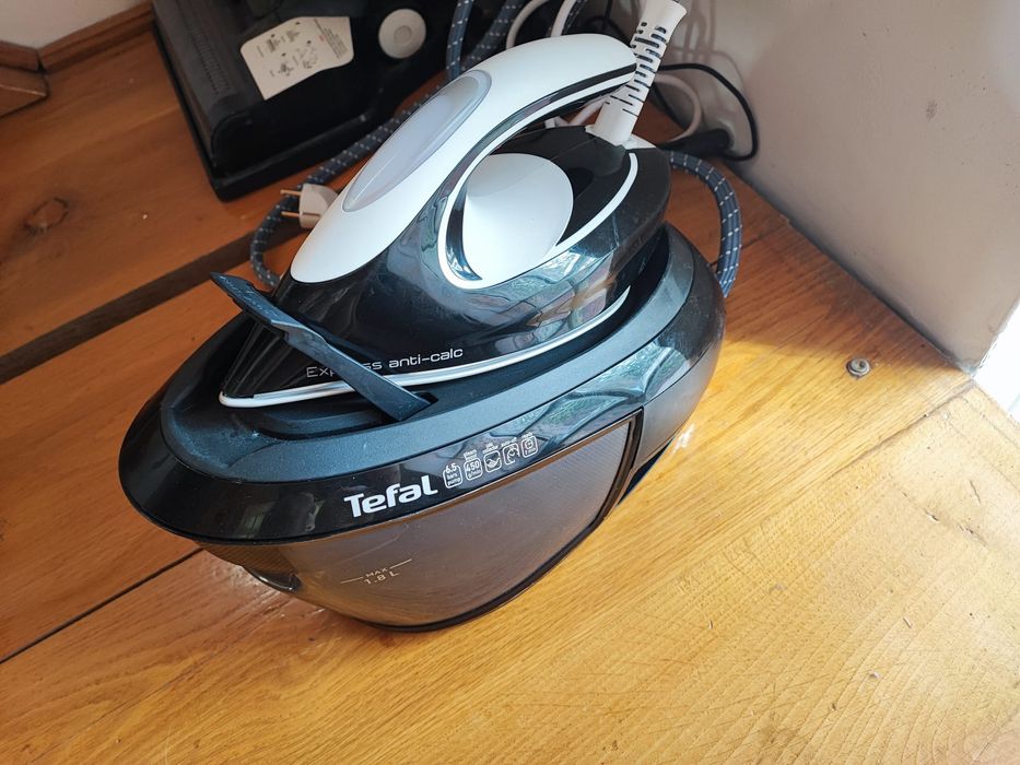 Statie de calcat Tefal SV8055E0 Express Anti-Calc, 2800 W, talpa Duril