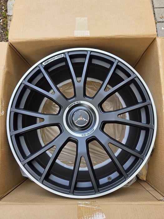 21" КОВАНИ джанти  E53AMG W214 с капачки Mercedes W223 W213 C257 C217