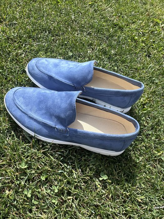 Mocasini Turcoaz Eleganti Old Money Yacht Monaco