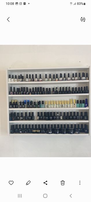 Полка для лаков. Новый