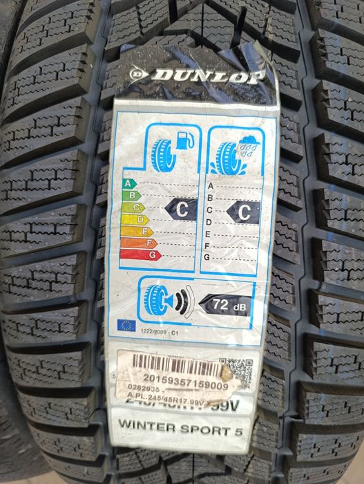 Зимни гуми Dunlop 245/45/17 Germany