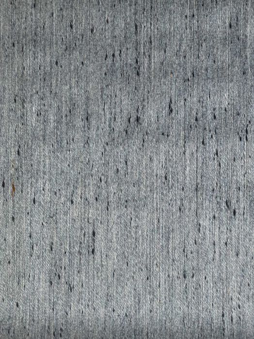 Tapet lână naturală albastru-gri, textură țesută vertical