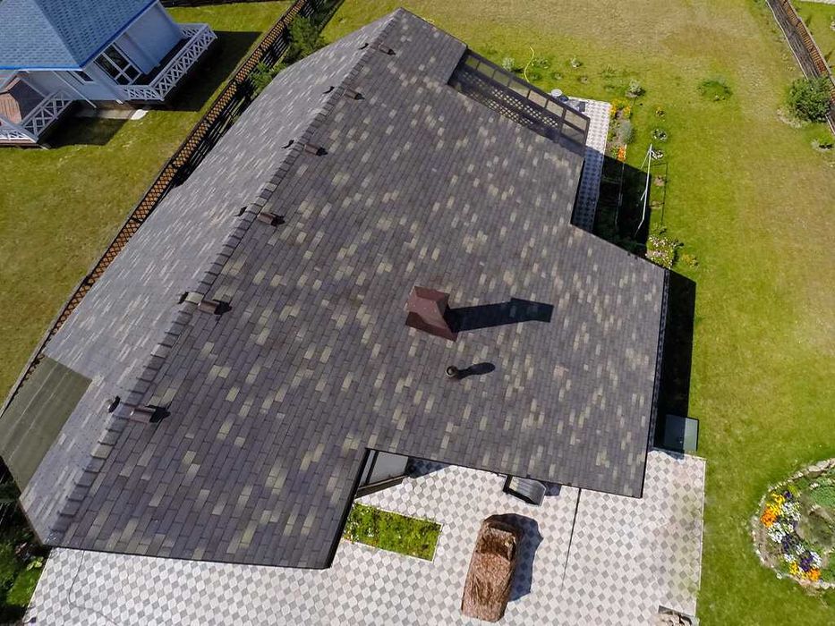 Кровля АНДУЛИН Гибкая черепица ТехноНиколь Катепал крыша