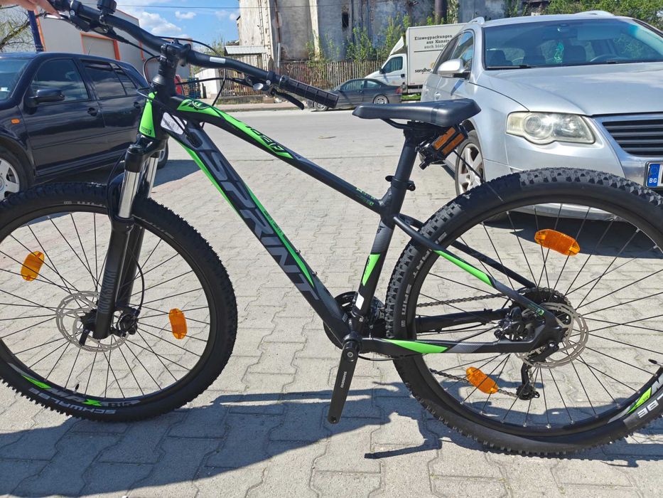 PA Велосипед 27.5" APOLON черен/зелен