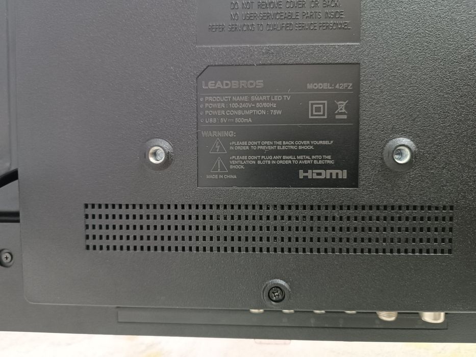 Телевизор СМАРТ ТВ Leadbros 42"
