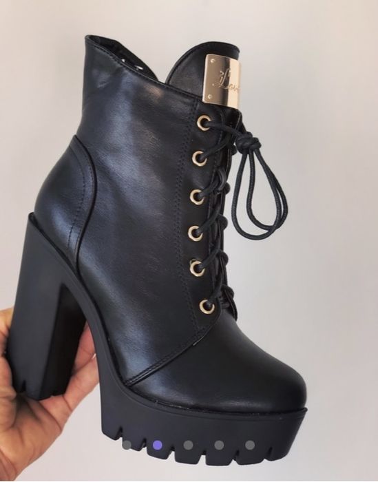 Дамски боти еко кожа