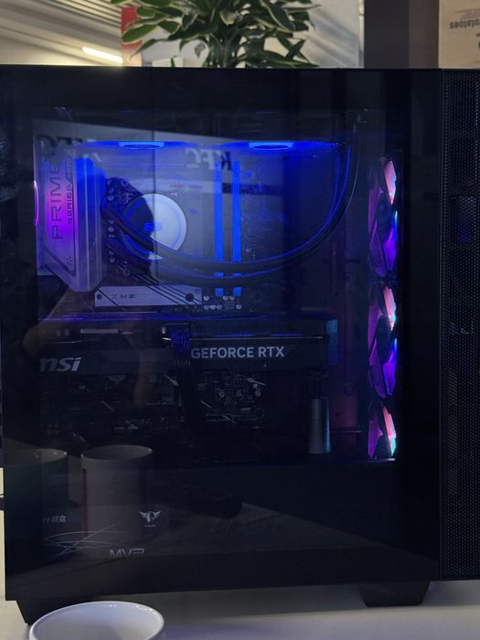 Игровая сборка на rtx5080 и ryzen 7800x3d