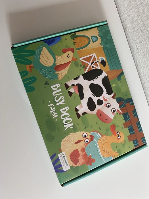 Образователна книга Ферма с дидактични игри