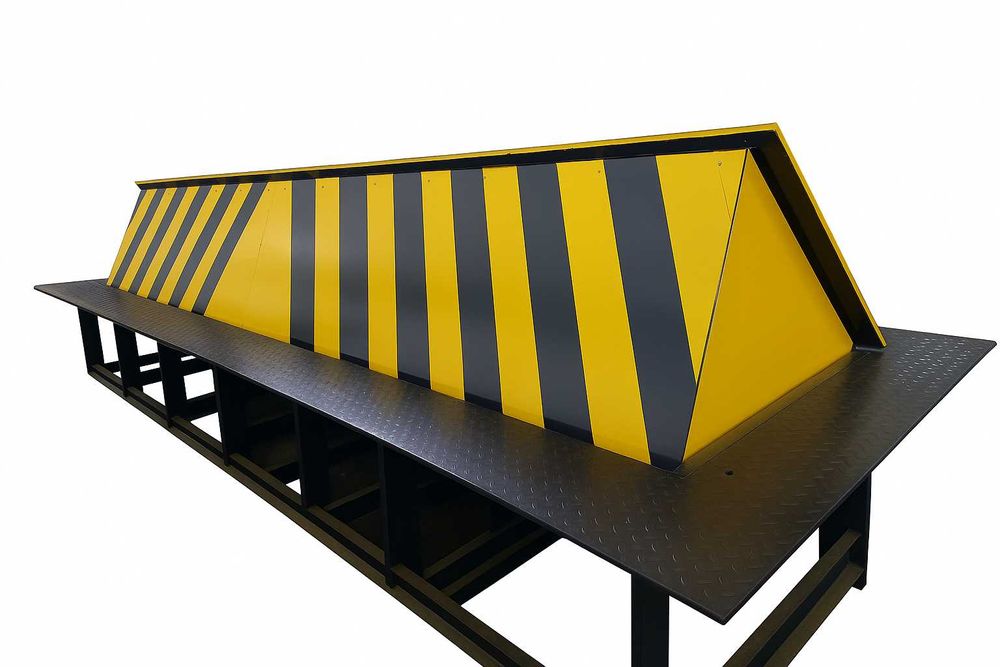 Тяжелое противотаранное устройство, длина 4м