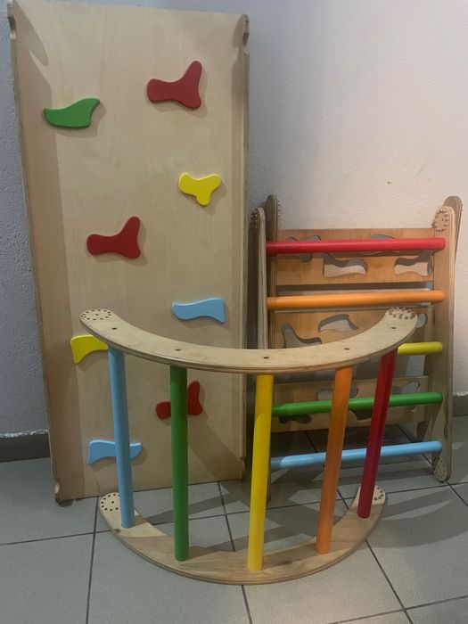 Модифициращ се Пиклер  Триъгълник   2 модула с Рампа Wooden Magic