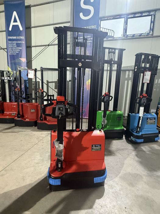 Transpaleta cu Catarg Liza Electrica 1500kg