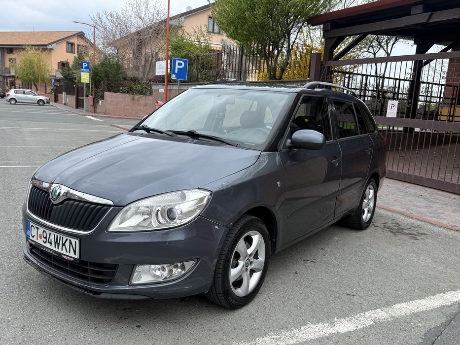 Skoda Fabia 1.2 TDI avariat lovit probleme DPF