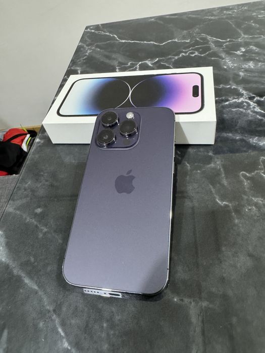 Iphone 14 Pro,purple, 128gb, neverlock, fullbox,impecabil
