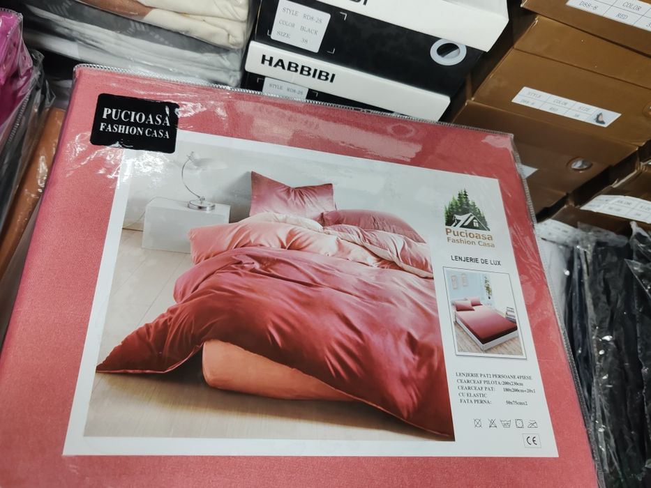 Lenjerie de pat cu elastic