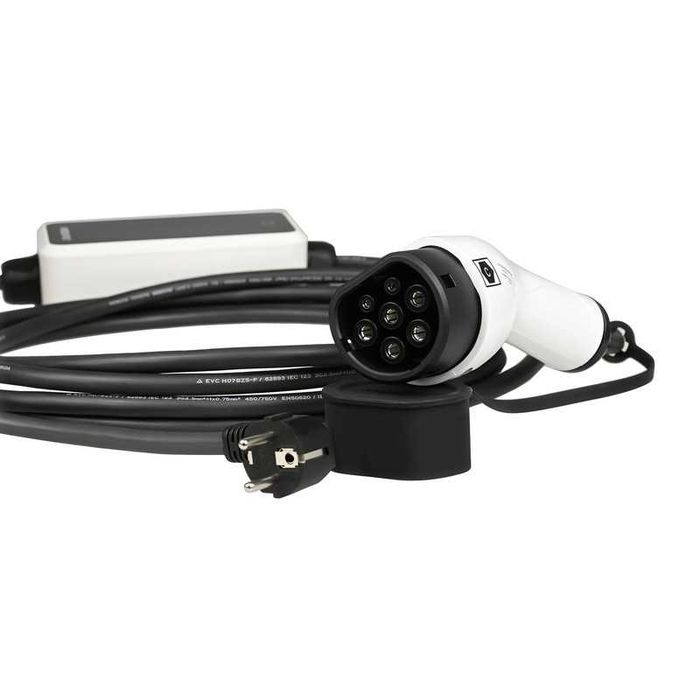 Мобилно зарядно Duosida V3 | Шуко към Тип 2 | 3,7 kW 6 - 16 A