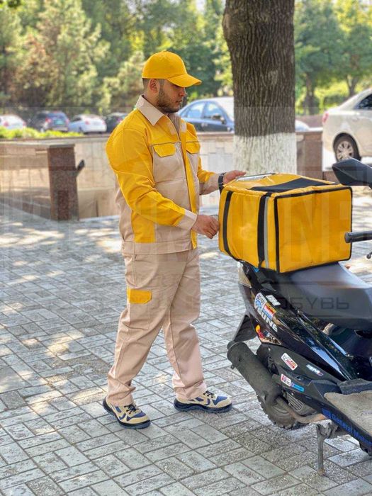 Спецодежда для курьеров, рабочих, строителей