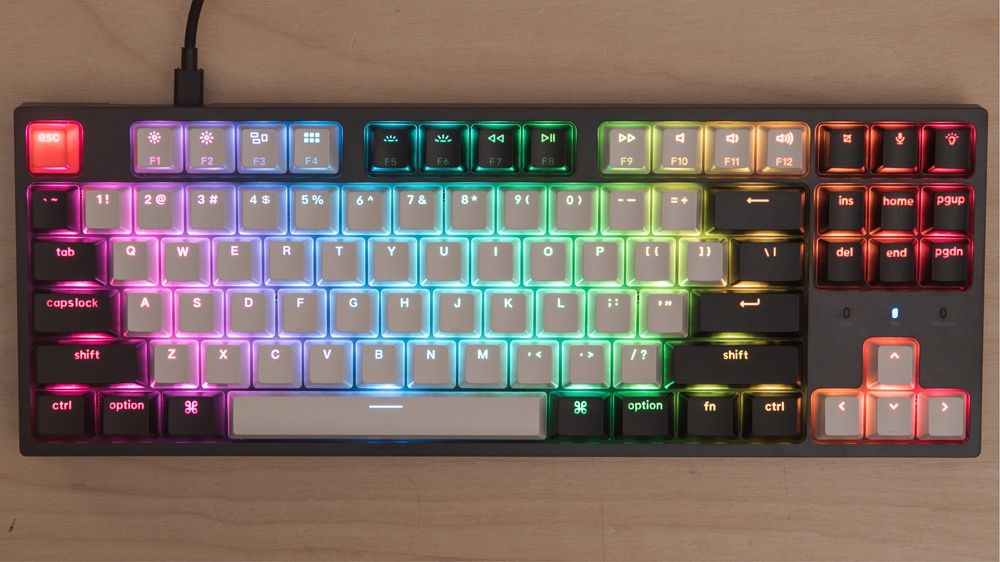 Игровая клавиатура Keychron C1 87% brown switch