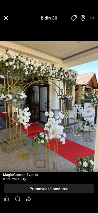 Aranjamente florale pt nunti