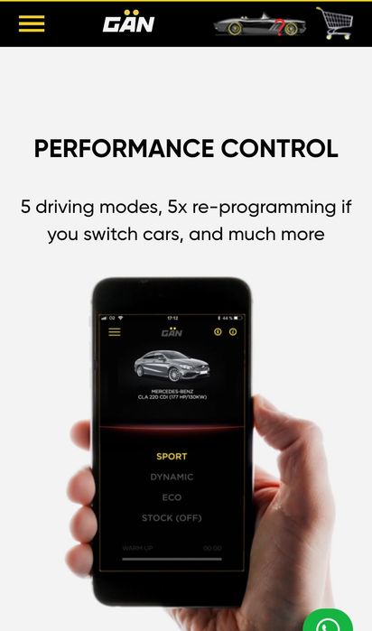 Modul chiptuning GAN GA+