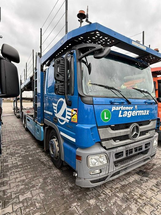 Transportor auto Mercedes Actros 1841 9 pozitii 2012