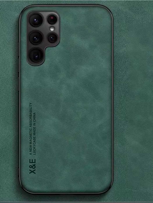 Магнитен калъф от еко кожа за Samsung Galaxy S22/25