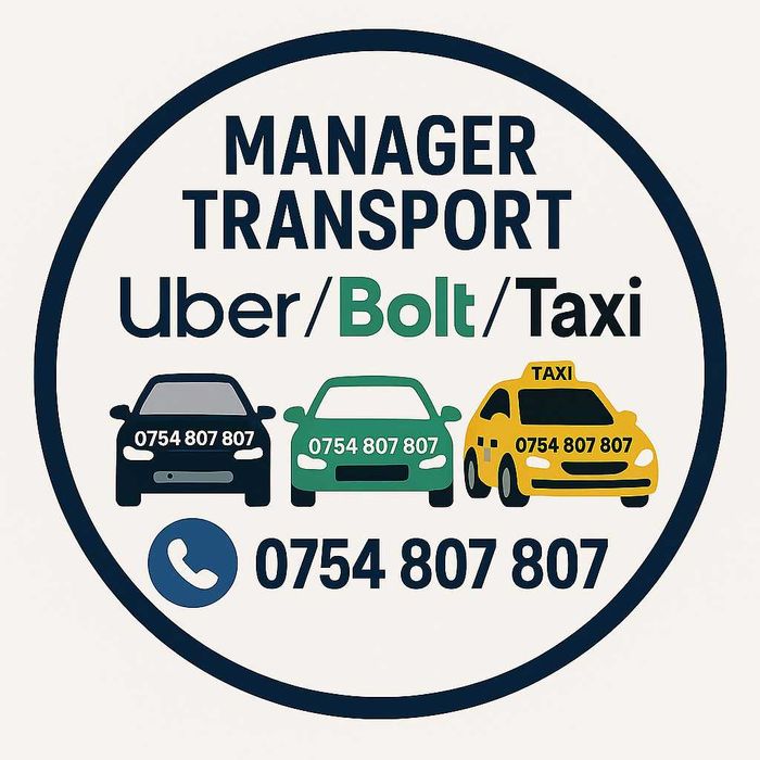 Manager ARR regim taxi/ Uber / Bolt - manager transport - 75 lei / lun