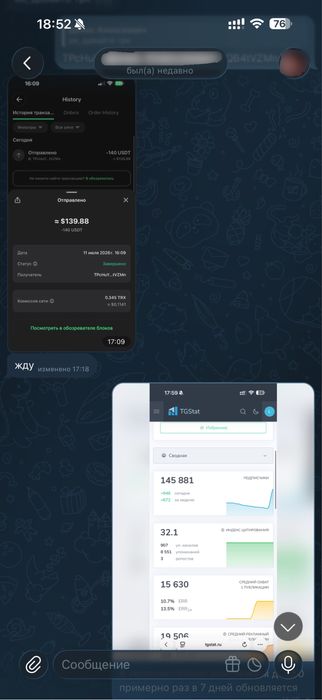 IT Telegram с выходом от 400.000 тнг