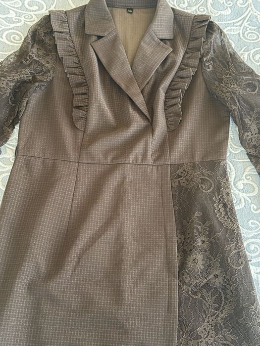 Продам платье, одевалось пару раз, красивое с кружевами размер 2XL