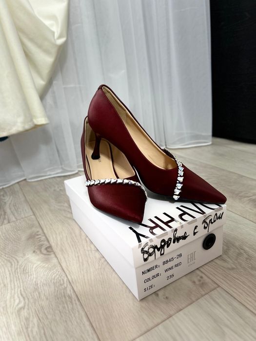 Туфли 36-размер Бордовый