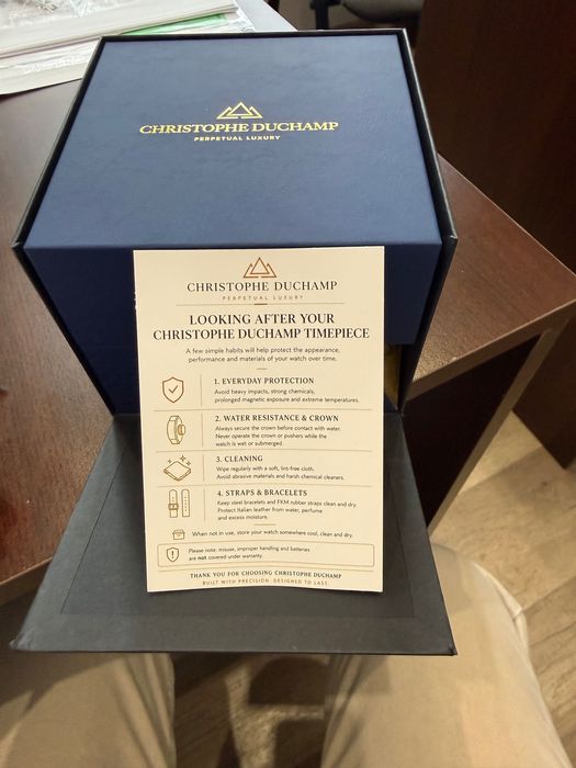 Часовник Christophe Duchamp
