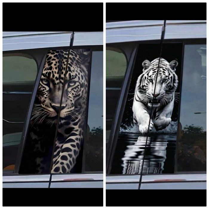 Водоустойчиви стикери за кола-2 бр. Комплект