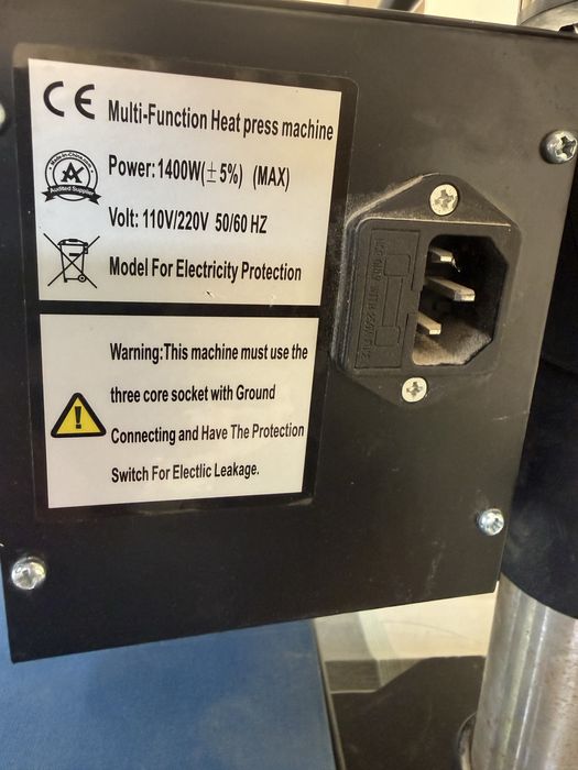 Мульти пресс для Футболок, кепок, бакалов, тарелок и