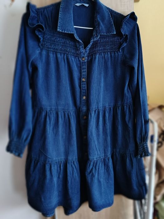 Детска рокля от деним