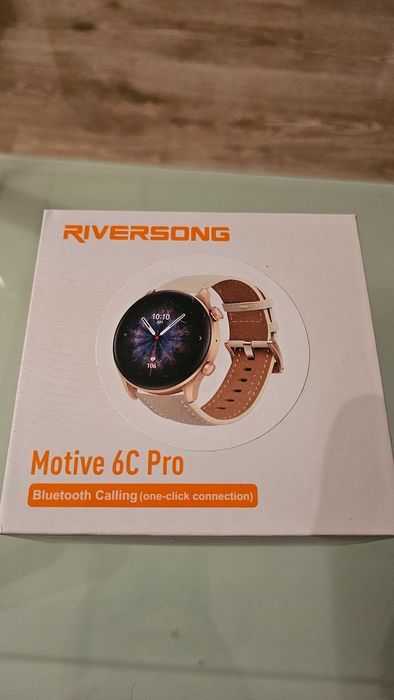 *ЧИСТО НОВ* Смарт часовник riversong motive 6c pro