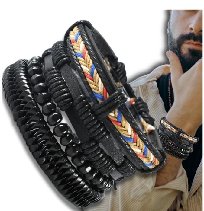 Set 4 brățări NOI casual