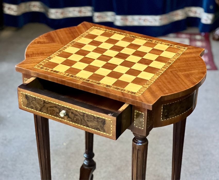 Măsuță de Șah *** vintage / antic / vechi / retro ***