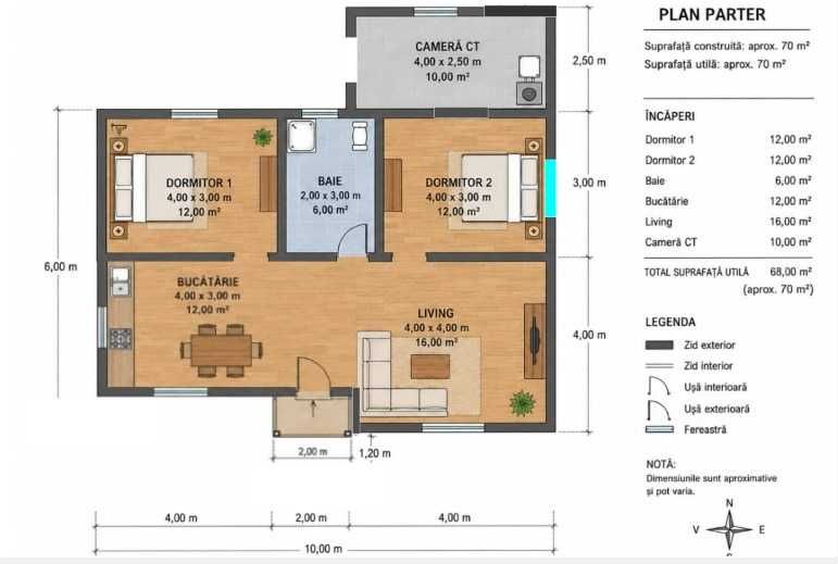 Casa locuit/vacanta, recent renovata cu BRANSAMENTE, zona Suseni