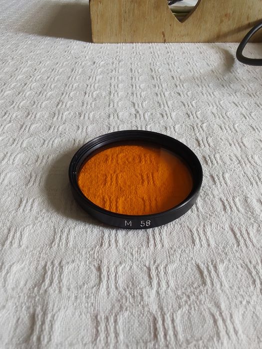 Филтър за обектив - оранжев 58 мм