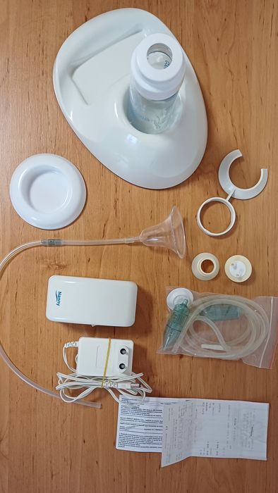 Pompă sân electrica+Aspirator nazal (2 în 1)