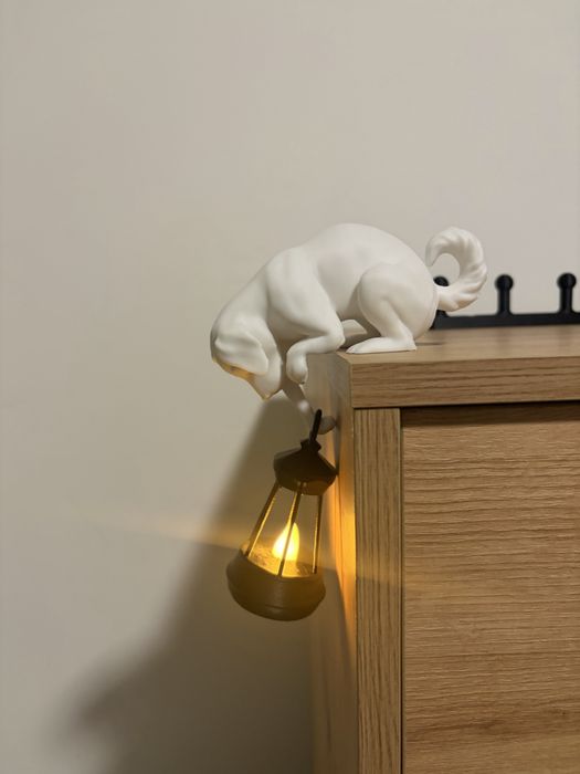 Mini lampa, veioza cu diferite forme pisica, catel