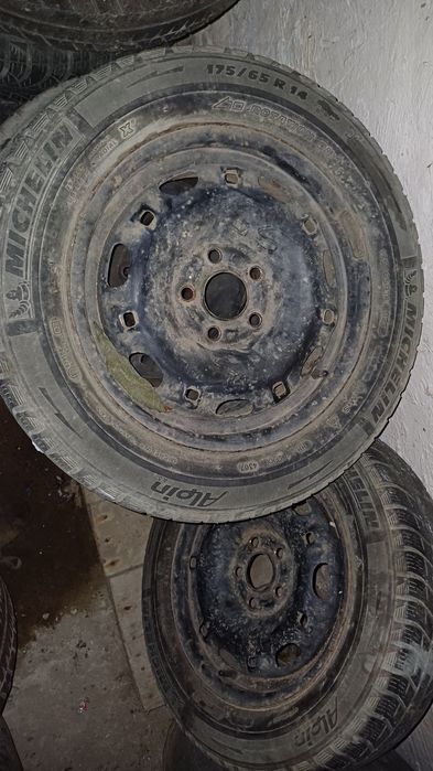 Jante +Cauciucuri  175/65 R14 82 T Michelin M+S