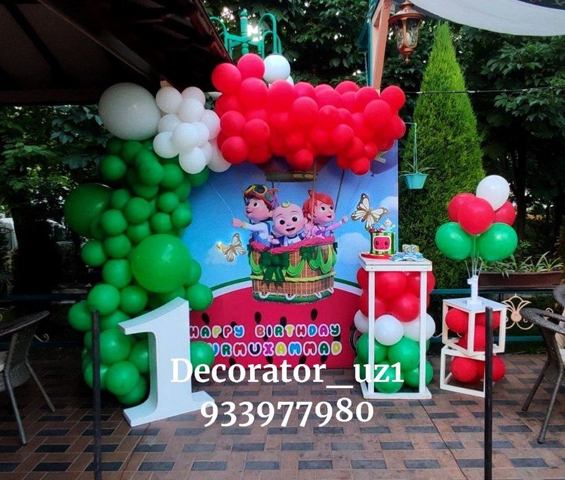 Оформление шарами по приятным ценам и хорошим качеством