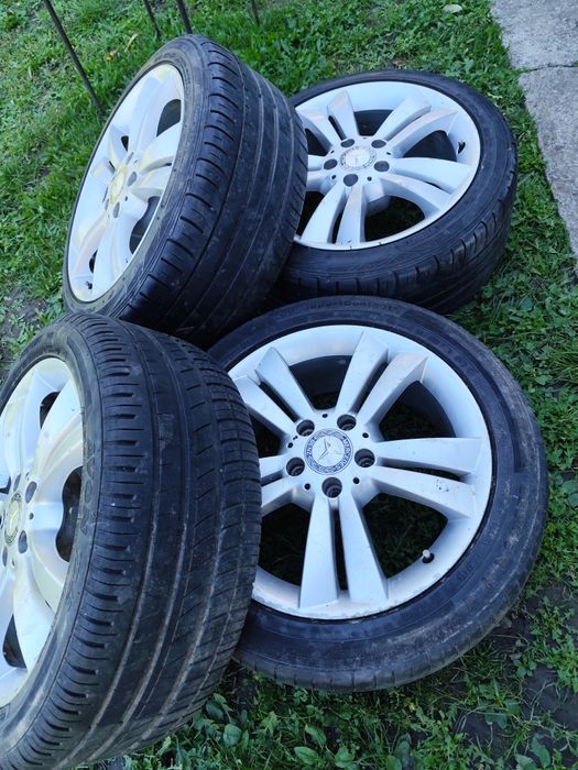 Jante 17 Mercedes cu anvelope de vara