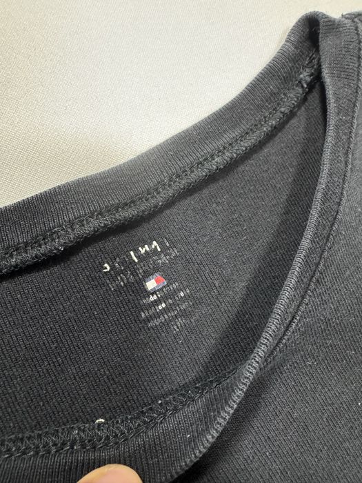 bluza cu maneca lunga tommy hilfiger black