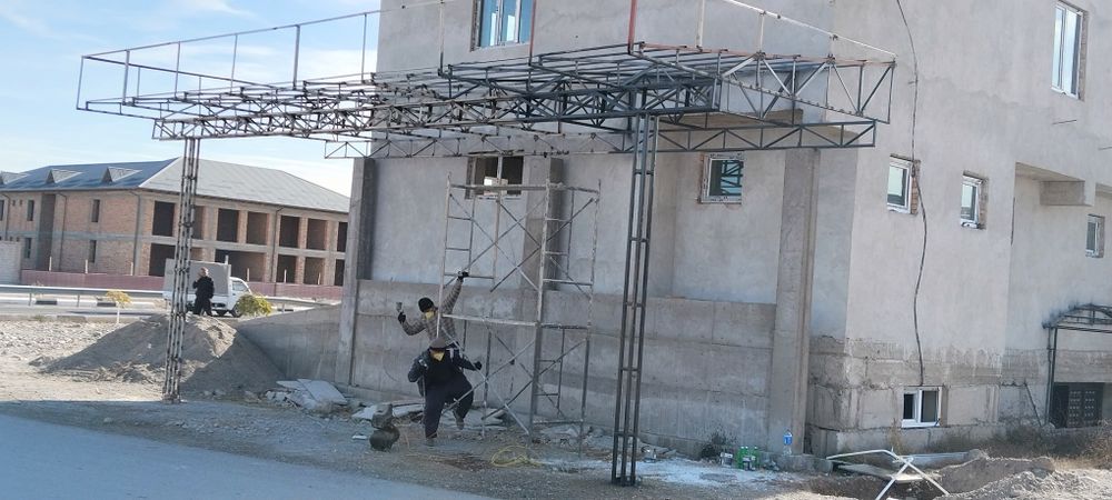 Kichik va katta hajmda tom naveslar quramiz