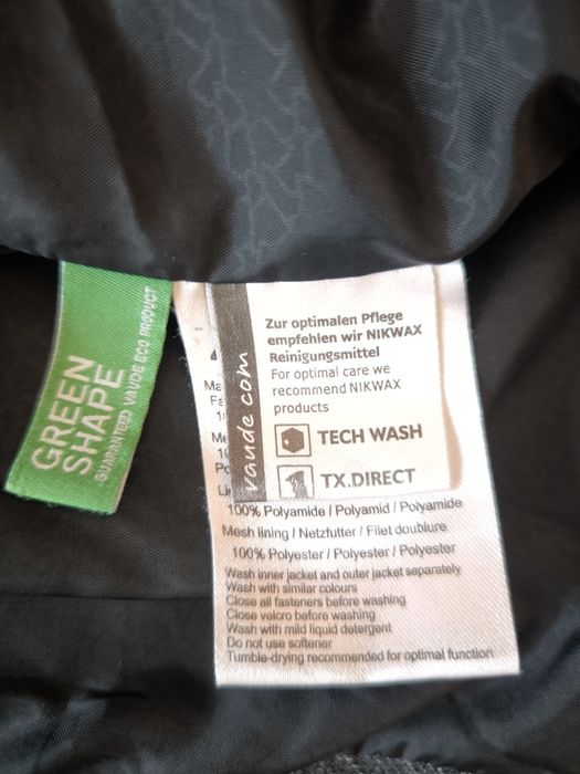 Parka impermeabila dama Vaude Belco Green Shape M