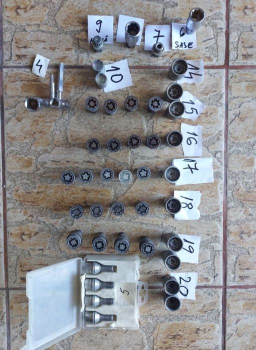 Prezoane antifurt auto, audi, vw, skoda, seat, bmw